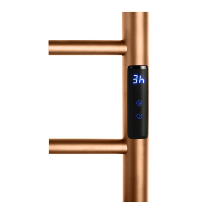 Полотенцесушитель электрический Bemeta 704154081 медь 63W