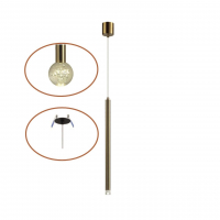 Светильник стекло IP20 LED 3W 400Лм 3000K 220-240V FIANO HIGHTECH ODL26 279 ODEON LIGHT 4374/3LA