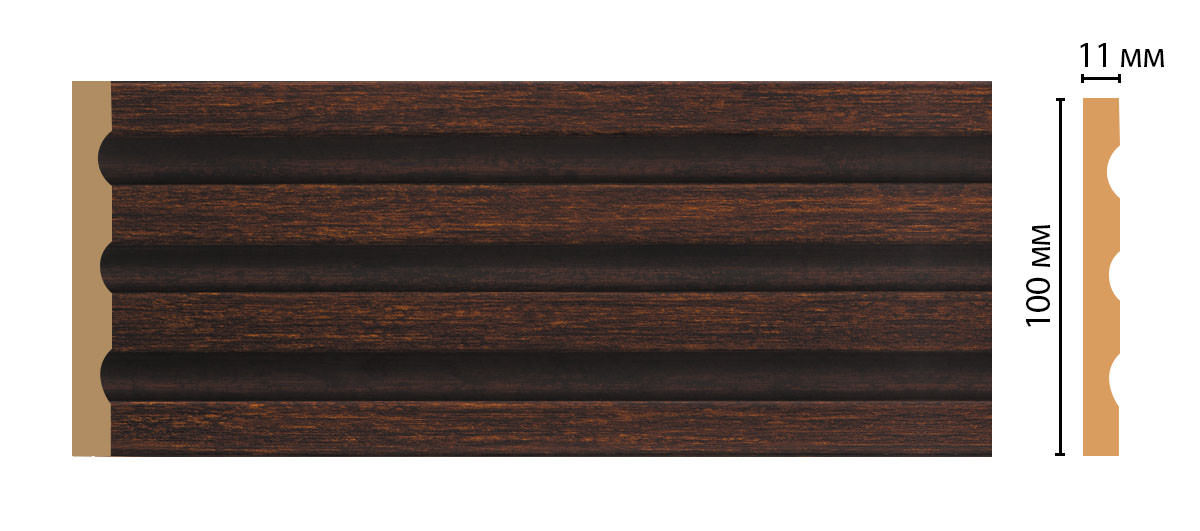 Пилястра Decomaster D201-966, 100x11x2400 мм Пилястра Decomaster D201-966, 100x11x2400 мм