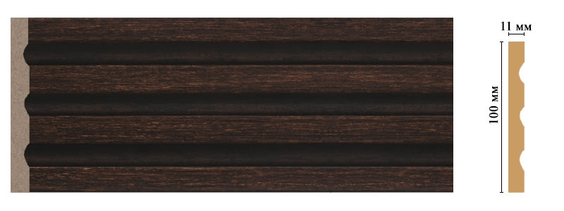 Пилястра Decomaster D201-966, 100x11x2400 мм Пилястра Decomaster D201-966, 100x11x2400 мм