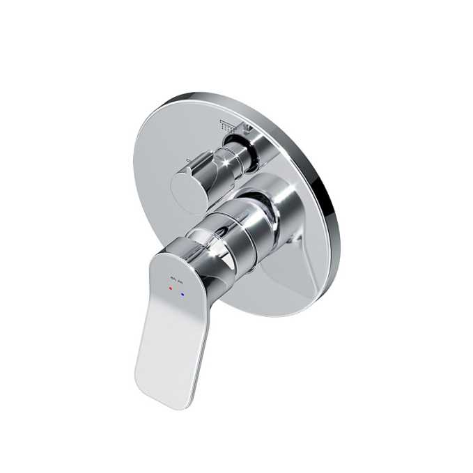 Встраиваемая душевая система AM.PM X-Joy FB85A3RH40 хром: тропический верхний душ, излив с душевой лейкой Встраиваемая душевая система AM.PM X-Joy FB85A3RH40 хром: тропический верхний душ, излив с душевой лейкой