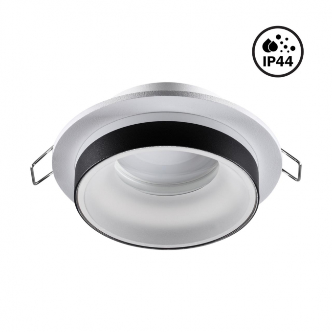 Светильник встраиваемый влагозащищенный IP44 GU10 9W 220V WATER SPOT NT21 595 NOVOTECH 370784, изображение 1 Светильник встраиваемый влагозащищенный IP44 GU10 9W 220V WATER SPOT NT21 595 NOVOTECH 370784, изображение 1