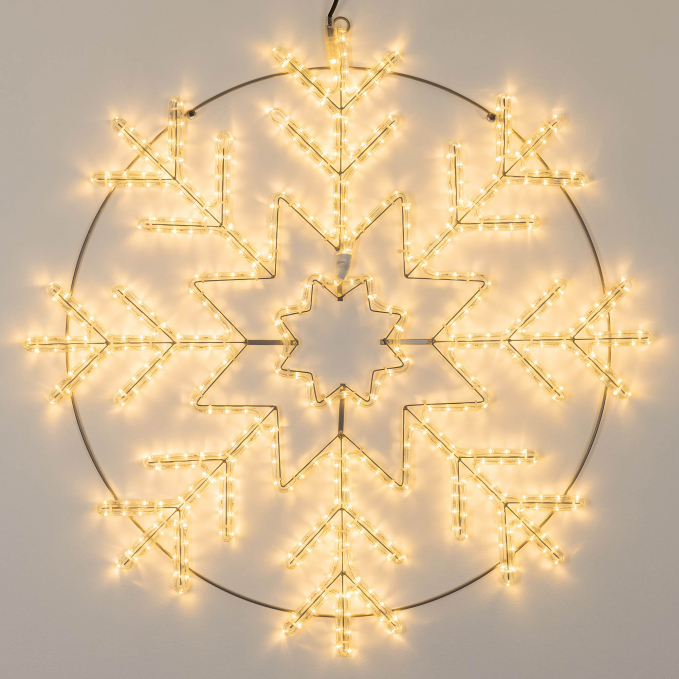 Фигура светодиодная ARD-SNOWFLAKE-M8-950x950-540LED Warm (230V, 33W), Arlight, 034255, изображение 2 Фигура светодиодная ARD-SNOWFLAKE-M8-950x950-540LED Warm (230V, 33W), Arlight, 034255, изображение 2