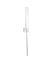 Душевой гарнитур Webert Shower Set AC1023740 белый матовый Душевой гарнитур Webert Shower Set AC1023740 белый матовый