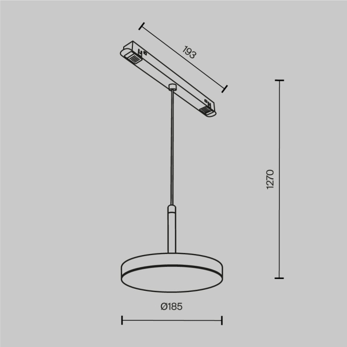 Трековый светильник Плато / Plato Exility 4000K 15Вт 120°, TR123-2-15W4K-B, изображение 6 Трековый светильник Плато / Plato Exility 4000K 15Вт 120°, TR123-2-15W4K-B, изображение 6
