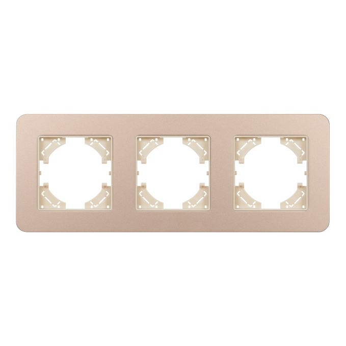 Рамка алюминиевая FRM-AKIRY-SFAL-3-GD, Arlight, 049742, изображение 4 Рамка алюминиевая FRM-AKIRY-SFAL-3-GD, Arlight, 049742, изображение 4