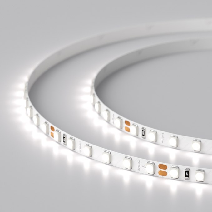 Светодиодная лента RT 2-5000 24V White6000 5mm 2x (3528, 600 LED, LUX), Arlight, 015651(B), изображение 3 Светодиодная лента RT 2-5000 24V White6000 5mm 2x (3528, 600 LED, LUX), Arlight, 015651(B), изображение 3