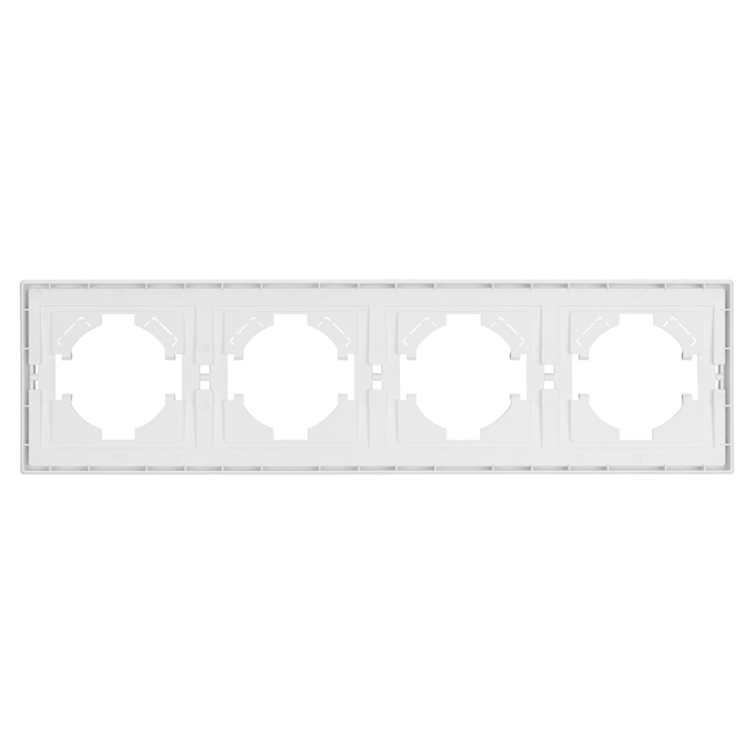 Рамка пластиковая FRM-TENDO-PL-4-WH, Arlight, 053847, изображение 2 Рамка пластиковая FRM-TENDO-PL-4-WH, Arlight, 053847, изображение 2