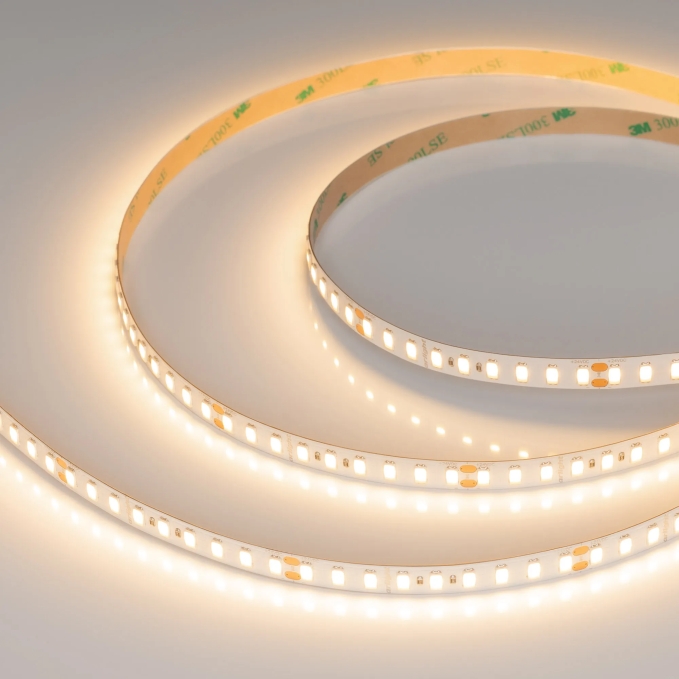 Светодиодная лента ULTRA-C126-10mm 24V Warm3000 (14.4 W/m, IP20, 5630, 5m), Arlight, 040222, изображение 2 Светодиодная лента ULTRA-C126-10mm 24V Warm3000 (14.4 W/m, IP20, 5630, 5m), Arlight, 040222, изображение 2