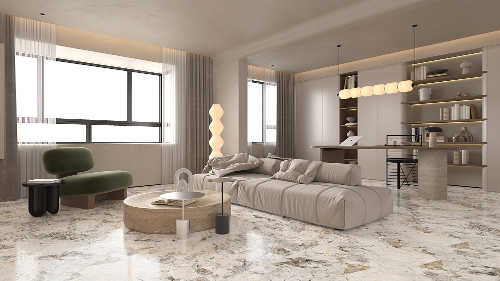 Керамогранит Basconi Home Phoenix Full Body Polished Gold 60x120, BHW-0042 Керамогранит Basconi Home Phoenix Full Body Polished Gold 60x120, BHW-0042
