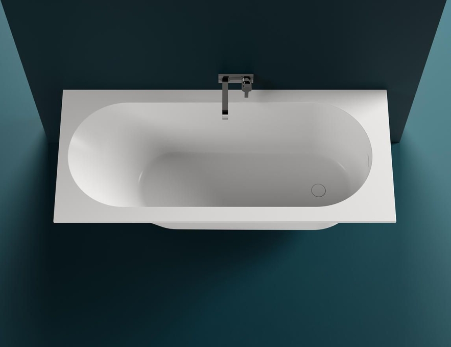 Ванна из искусственного камня Salini Ornella Kit 170x75 102421M белая матовая встраиваемая Ванна из искусственного камня Salini Ornella Kit 170x75 102421M белая матовая встраиваемая