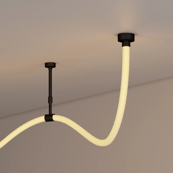 Телескопический подвес WPH-FLEX-D22 BLACK, Arlight, 049907, изображение 2 Телескопический подвес WPH-FLEX-D22 BLACK, Arlight, 049907, изображение 2