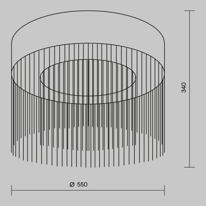Подвесной светильник Золотая клетка / Golden Cage 3000К 17Вт, MOD216PL-L10G3K, изображение 8 Подвесной светильник Золотая клетка / Golden Cage 3000К 17Вт, MOD216PL-L10G3K, изображение 8