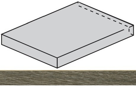 Ступень Italon Avantgarde Pepper угловая левая 33x160, 620070002801 Ступень Italon Avantgarde Pepper угловая левая 33x160, 620070002801