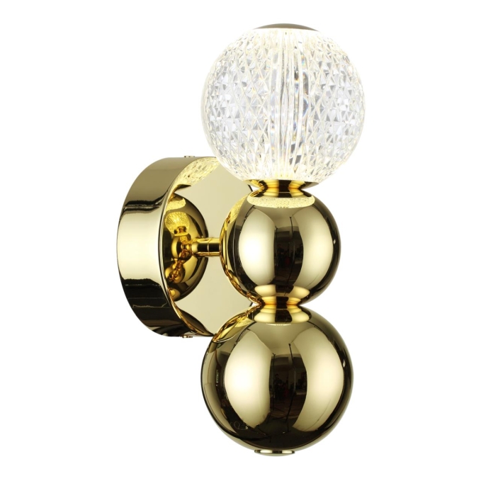 Бра LED 4W 4000K 230Лм CRYSTAL L-VISION ODL23 573 ODEON LIGHT 5008/4WL, фото на белом фоне Бра LED 4W 4000K 230Лм CRYSTAL L-VISION ODL23 573 ODEON LIGHT 5008/4WL, фото на белом фоне