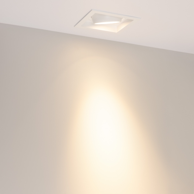Светильник MS-VORTEX-BUILT-S140x140-30W Warm3000 (WH-WH, 30 deg, 230V), Arlight, 057922, изображение 7 Светильник MS-VORTEX-BUILT-S140x140-30W Warm3000 (WH-WH, 30 deg, 230V), Arlight, 057922, изображение 7