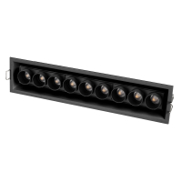 Светильник MS-ORIENT-BUILT-TURN-TC-S67x300-20W Warm3000 (BK-BK, 30 deg, 230V), Arlight, 037210 Светильник MS-ORIENT-BUILT-TURN-TC-S67x300-20W Warm3000 (BK-BK, 30 deg, 230V), Arlight, 037210