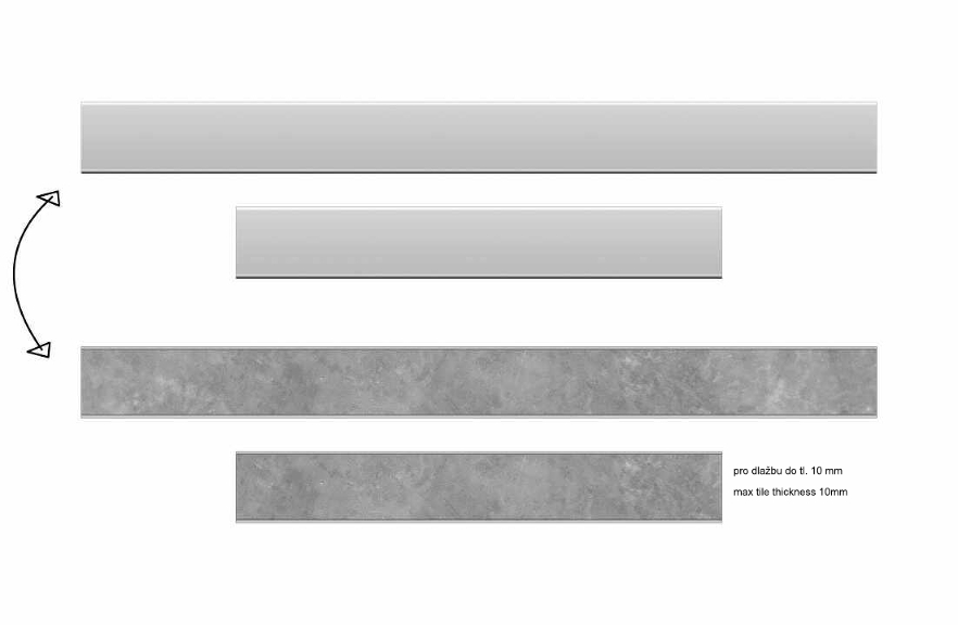 Душевой трап Plastbrno Design 4 SZA4400 40 см хром Душевой трап Plastbrno Design 4 SZA4400 40 см хром