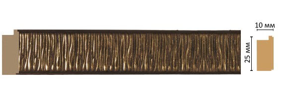 Молдинг Decomaster 102-51, 25x10x2400 мм Молдинг Decomaster 102-51, 25x10x2400 мм