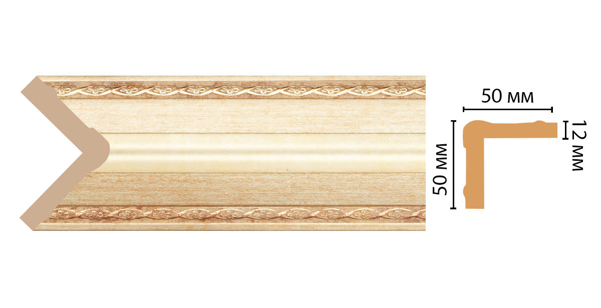 Угол Decomaster 142-933 ДМ, 50x50x2400 мм Угол Decomaster 142-933 ДМ, 50x50x2400 мм