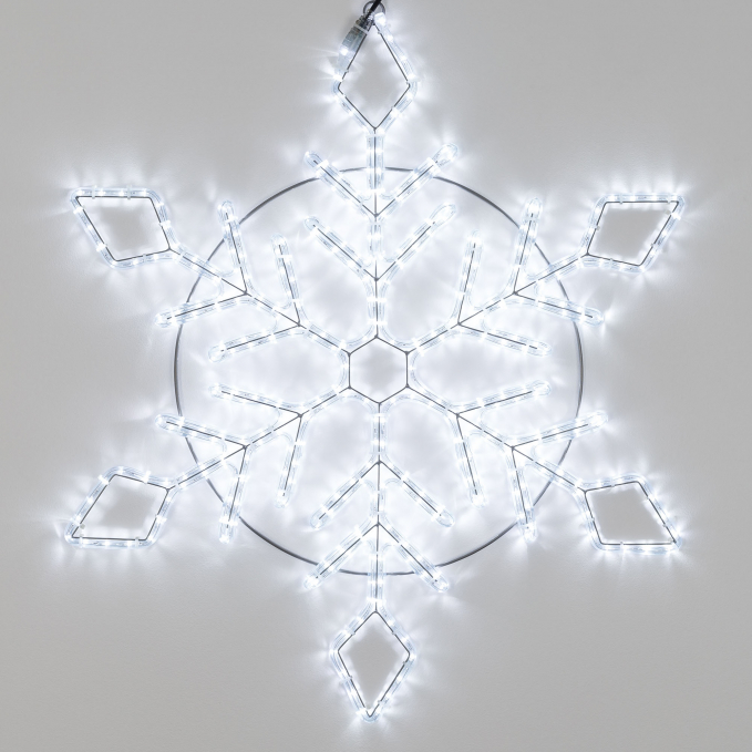 Фигура светодиодная ARD-SNOWFLAKE-M9-900x900-360LED White (230V, 22W), Arlight, 034256, изображение 2 Фигура светодиодная ARD-SNOWFLAKE-M9-900x900-360LED White (230V, 22W), Arlight, 034256, изображение 2