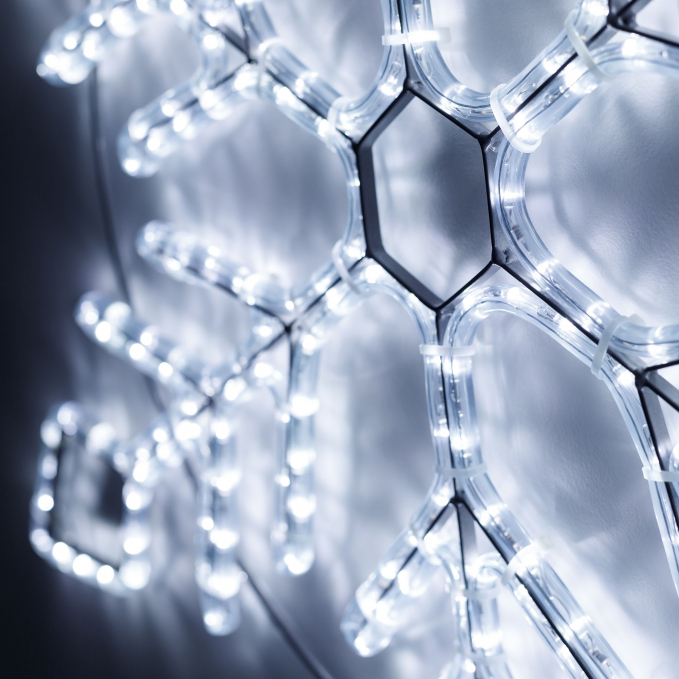 Фигура светодиодная ARD-SNOWFLAKE-M9-900x900-360LED White (230V, 22W), Arlight, 034256, изображение 4 Фигура светодиодная ARD-SNOWFLAKE-M9-900x900-360LED White (230V, 22W), Arlight, 034256, изображение 4