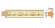 Молдинг Decomaster 189-36, 13x10x2400 мм Молдинг Decomaster 189-36, 13x10x2400 мм