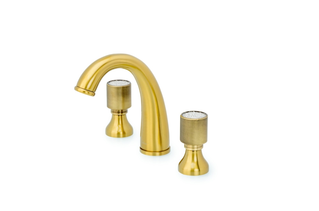 Смеситель для раковины Boheme Royal Cristal 317-Royal/CRST бронза глянцевый Смеситель для раковины Boheme Royal Cristal 317-Royal/CRST бронза глянцевый