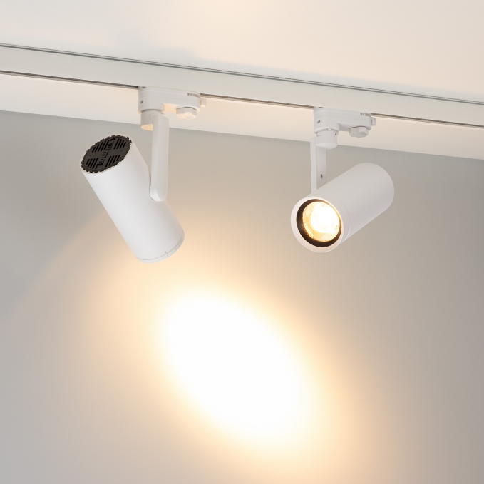 Светильник LGD-URANUS-4TR-R75-18W/25W Warm3500-MIX (WH, 20-50 deg, side holder, 230V), Arlight, 059362, изображение 3 Светильник LGD-URANUS-4TR-R75-18W/25W Warm3500-MIX (WH, 20-50 deg, side holder, 230V), Arlight, 059362, изображение 3