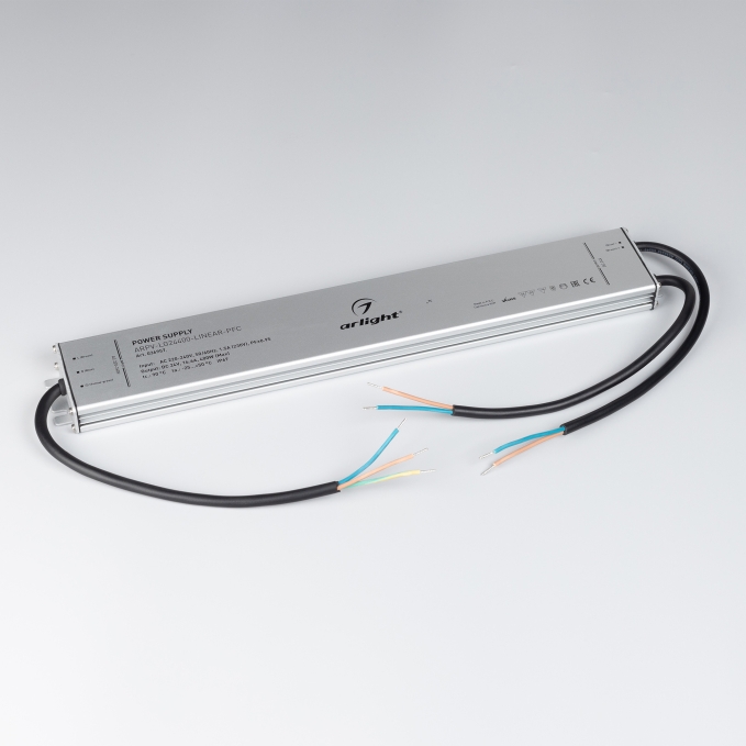 Блок питания ARPV-LG24400-LINEAR-PFC (24V, 16.6A, 400W), Arlight, 036957, изображение 4 Блок питания ARPV-LG24400-LINEAR-PFC (24V, 16.6A, 400W), Arlight, 036957, изображение 4