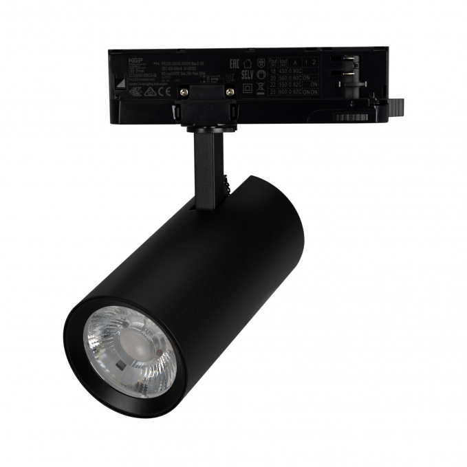 Светильник LGD-GERA-4TR-R74-20W Warm3000 (BK, 24 deg, 230V), Arlight, 055166, изображение 1