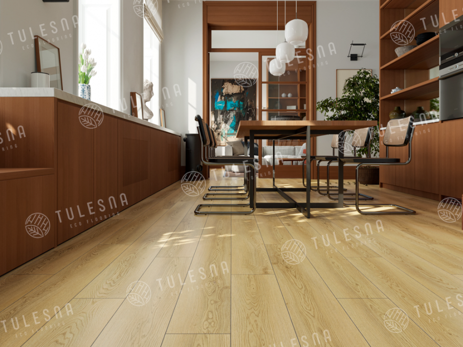 SPC ламинат Tulesna коллекции Ottimo Unico 1004-4, 43 класс SPC ламинат Tulesna коллекции Ottimo Unico 1004-4, 43 класс