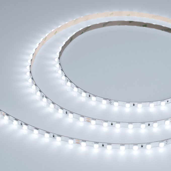 Светодиодная лента FLT-B70-8mm 24V White6000 (15.5 W/m, IP20, 45deg, 5m), Arlight, 043809, изображение 1 Светодиодная лента FLT-B70-8mm 24V White6000 (15.5 W/m, IP20, 45deg, 5m), Arlight, 043809, изображение 1