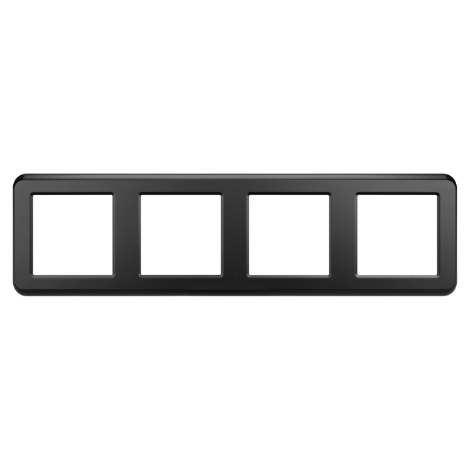 Рамка пластиковая FRM-VERSA-PL-4-BK, Arlight, 045188, изображение 3 Рамка пластиковая FRM-VERSA-PL-4-BK, Arlight, 045188, изображение 3