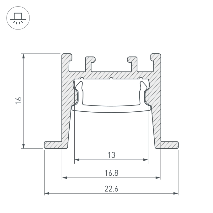 Профиль SL-COMFORT-2316-F-2000 ANOD BLACK, Arlight, 031769, изображение 5 Профиль SL-COMFORT-2316-F-2000 ANOD BLACK, Arlight, 031769, изображение 5