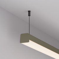 Профиль с экраном LINE-D-3734-2000 TETRA OLIVE GREY+OPAL, Arlight, 055098