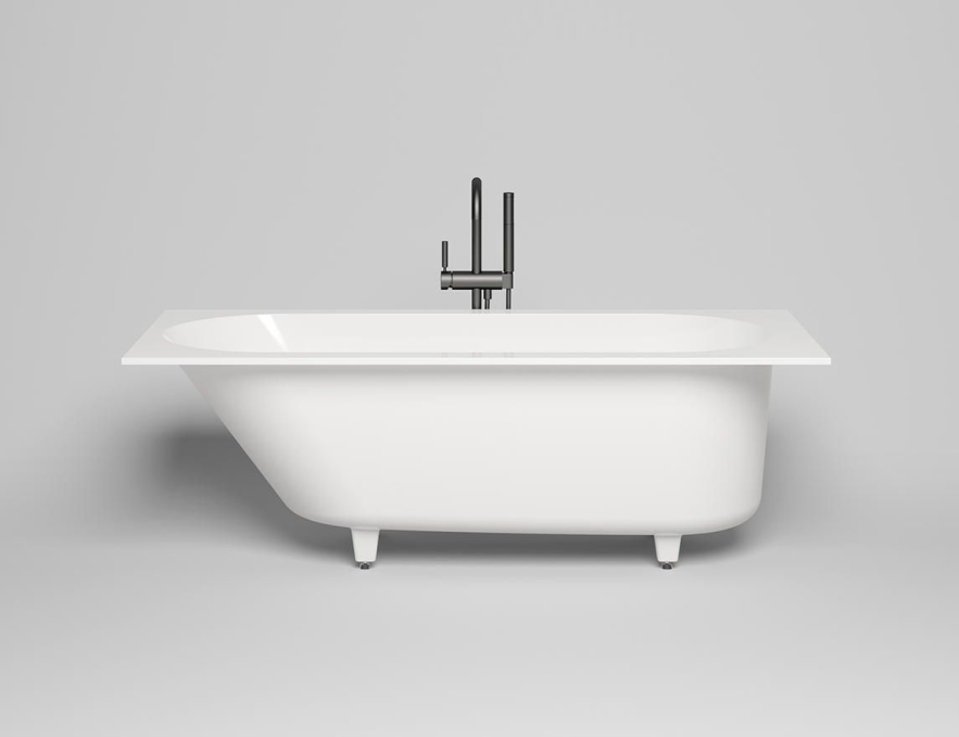 Ванна из искусственного камня Salini Ornella Kit 170x80 102424M белая матовая встраиваемая Ванна из искусственного камня Salini Ornella Kit 170x80 102424M белая матовая встраиваемая
