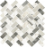 Мозаика Italon Stellaris Dover Light Mosaico Cross 29.7х31.5, 620110000218