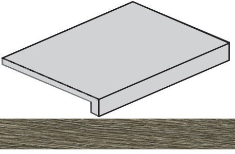 Ступень Italon Avantgarde Pepper угловая правая 33x160, 620070002792 Ступень Italon Avantgarde Pepper угловая правая 33x160, 620070002792