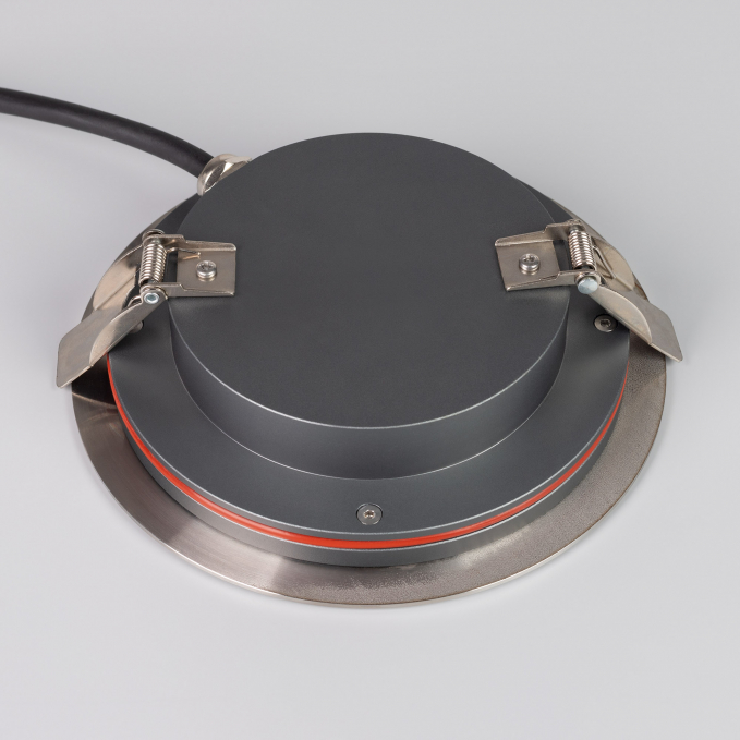 Светильник ART-GROUND-SLIM-R150-12W Warm3000 (SL, 35 deg, 24V), Arlight, 038166, изображение 6 Светильник ART-GROUND-SLIM-R150-12W Warm3000 (SL, 35 deg, 24V), Arlight, 038166, изображение 6