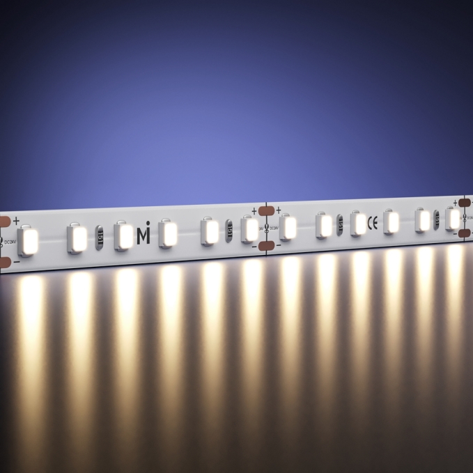 Светодиодная лента Ультра 24В 2835 14,4Вт/м 3000К 5м IP 20 201052, 201052, изображение 1 Светодиодная лента Ультра 24В 2835 14,4Вт/м 3000К 5м IP 20 201052, 201052, изображение 1