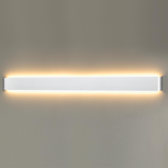 Настенный светильник IP20 LED 40W 3578Лм 3000K FRAMANT HIGHTECH ODL22 439 ODEON LIGHT 4293/40WL, фото на цветном фоне 1