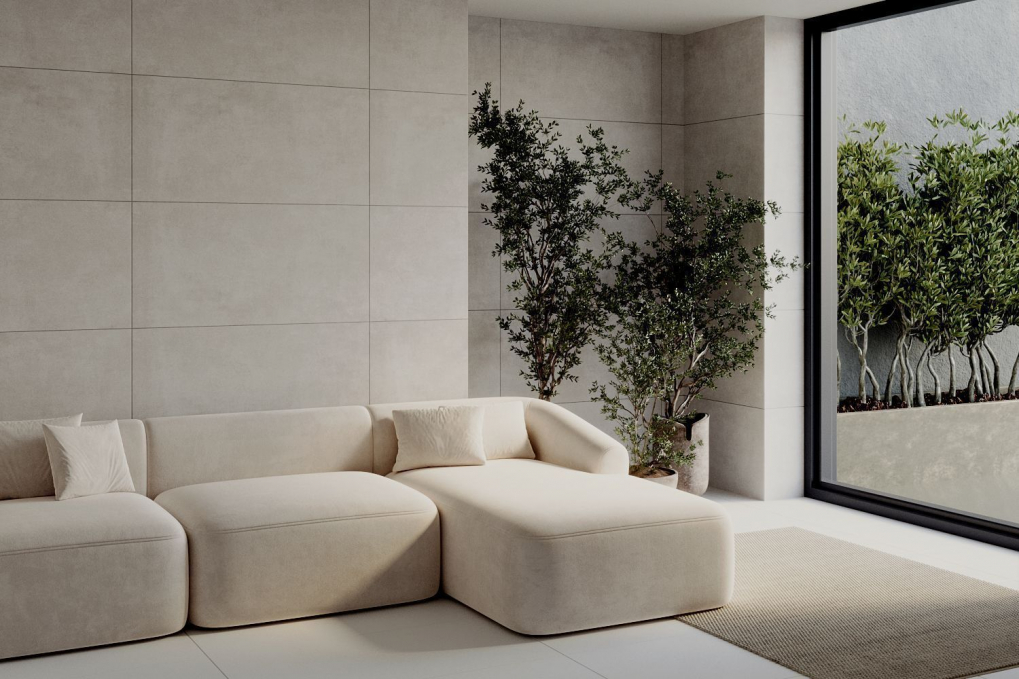 Керамогранит Pieza Ceramica Beton Graphite 60x120, BT016012C Керамогранит Pieza Ceramica Beton Graphite 60x120, BT016012C