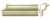 Карниз, плинтус потолочный Decomaster D148-373ДМ, 45x30x2400 мм