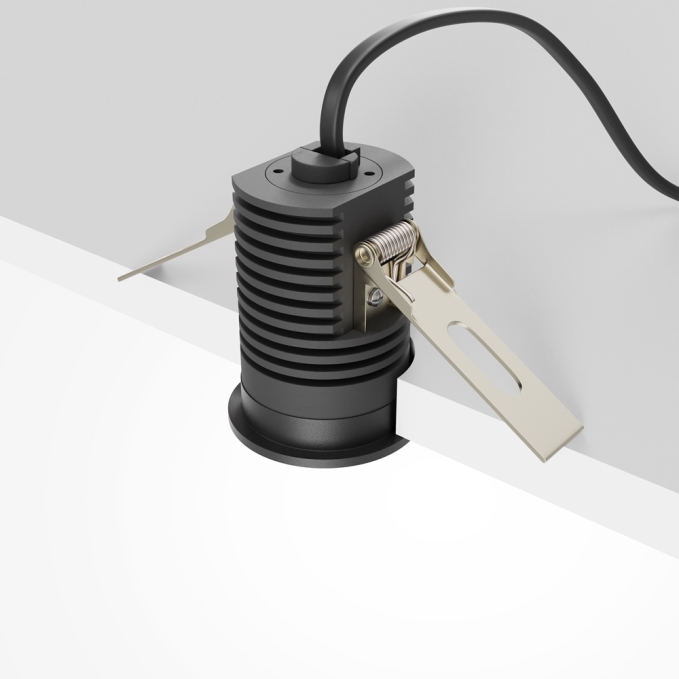 Встраиваемый светильник Мини / Mini 7 Вт 3000 К 55°, DL059-7W3K-B, изображение 5 Встраиваемый светильник Мини / Mini 7 Вт 3000 К 55°, DL059-7W3K-B, изображение 5
