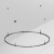Основание ART-APRIORI-ROUND-HANG-R1500 (BK), Arlight, 048491