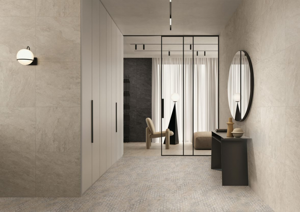 Керамогранит Vitra Quarstone Декор "Пэчворк" R10B 60x60, K951843R Керамогранит Vitra Quarstone Декор "Пэчворк" R10B 60x60, K951843R