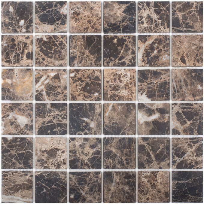 Мозаика Starmosaic Classic Dark Emperador Matt 48x48 30.5x30.5