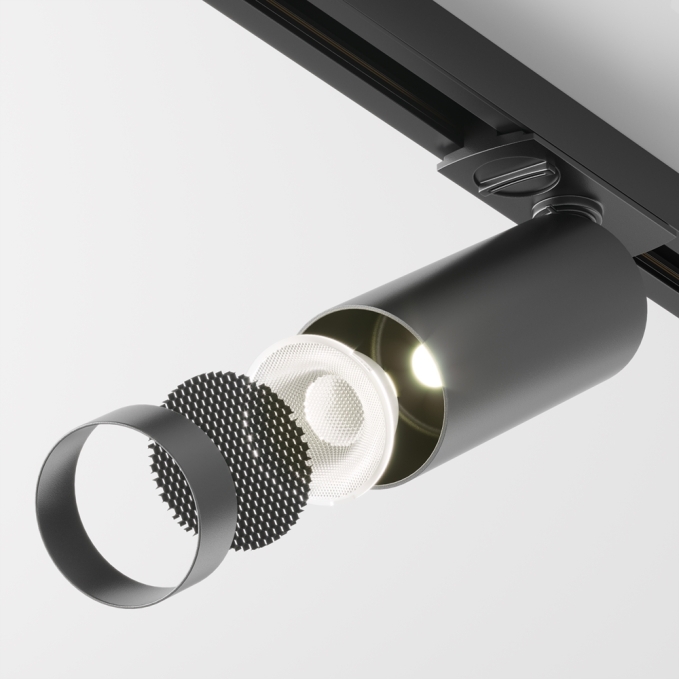 Трековый светильник Фокус / Focus LED Unity 3000K 12Вт 50° Dim Triac, TR021-1-12B3K-W-D-B, изображение 3 Трековый светильник Фокус / Focus LED Unity 3000K 12Вт 50° Dim Triac, TR021-1-12B3K-W-D-B, изображение 3