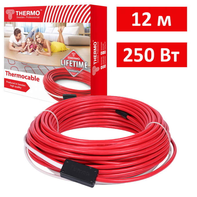 Греющий кабель Thermo Termocable SVK-20 012-0250 - 12 м Греющий кабель Thermo Termocable SVK-20 012-0250 - 12 м